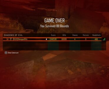 round 88 SOE second attempt back after four years. impressive or no?