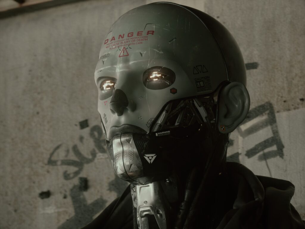 The embodiment of overaugmentation : NO_MAN by Mehdi Hadi