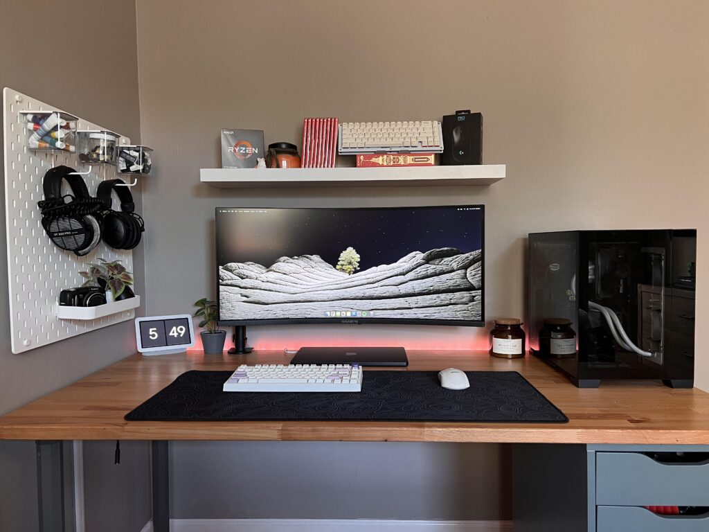 Setup goes 🦾✅🤯