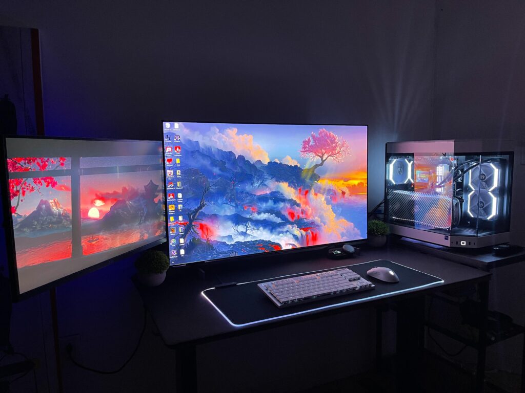 [Done for now] LG C2 + Cyberpunk with Pathtracing is...beautiful. This stupid OLED is making me experience everything for the first time. The best thing ive purchased in years.
