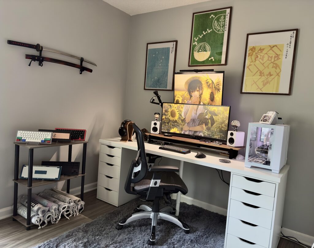 Just got set up at the new place. Thoughts?