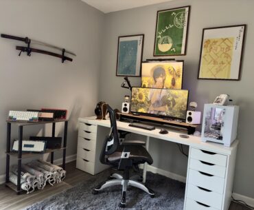 Just got set up at the new place. Thoughts?