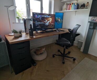Got a new desk. What more do I need?
