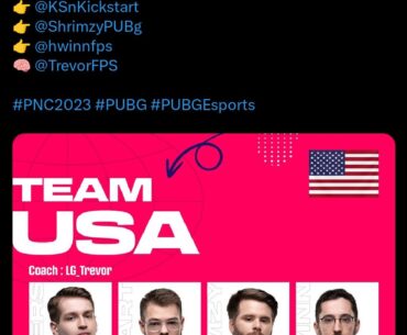PNC 2023 Team USA