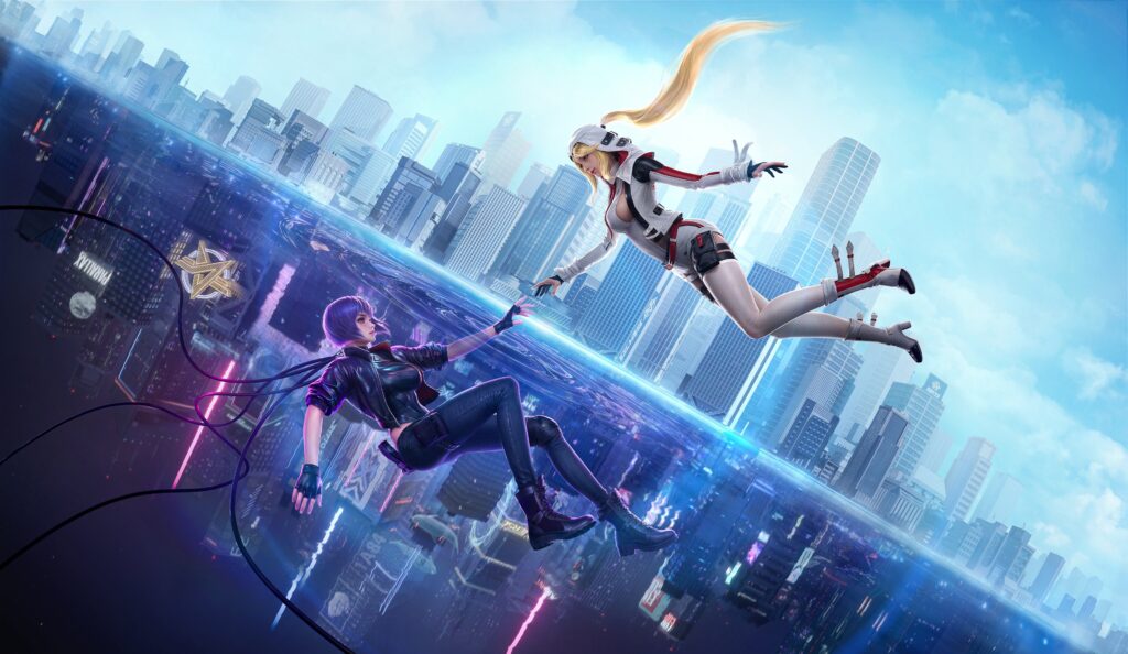 荒野行动攻壳机动队联名KV by Hu XiangYue (Ghost in the Shell x Knockout)