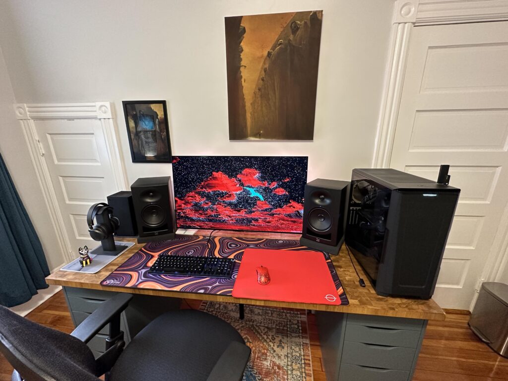 A couple changes since my last post of my mish mash setup.