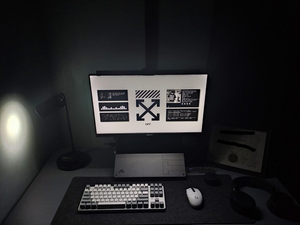 I've made some changes to my WFH set up and took some of your recommendations. It looks totally different and I love it. Light strips and new desk are on it's way. Will post an update soon.