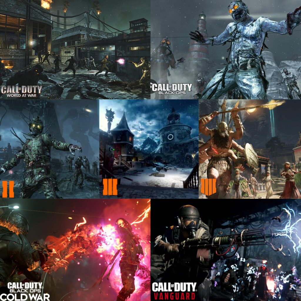 My favorite maps from each 3arc game.