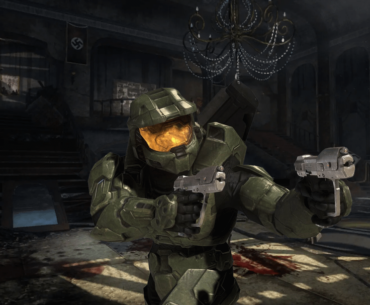 Halo, Doom, Wolfenstein and Call of Duty being owned by the same publisher is a crazy thing to think about...