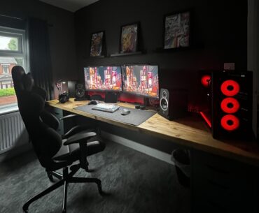 First house means I finally have a setup