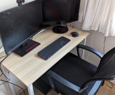 WFH set up. Plain and simple