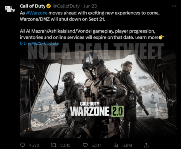 Imagine they did this to us with WZ2 💀💀💀