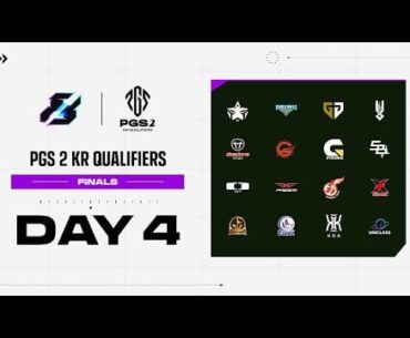 Last games of KR PGS 2 Qualifier are live, and fight for last spots are back and forth!