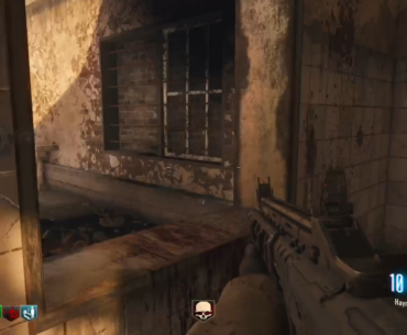 This zombie thinks he’s spider man