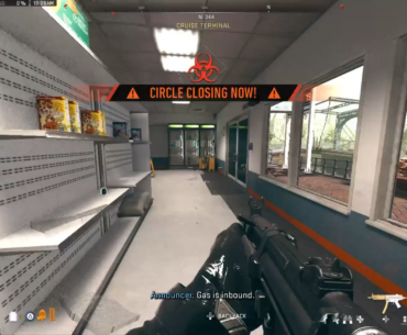 Where is the airstrike warning?