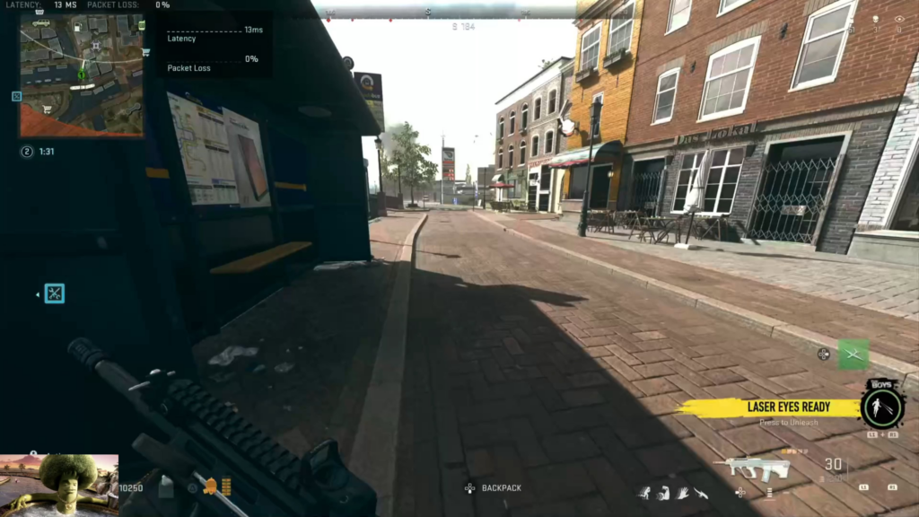Laser eyes are a bit broken…
