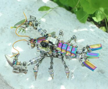 Mecrob Cyberpunk Lobster,Evolved from Digital Venom Scorpion!