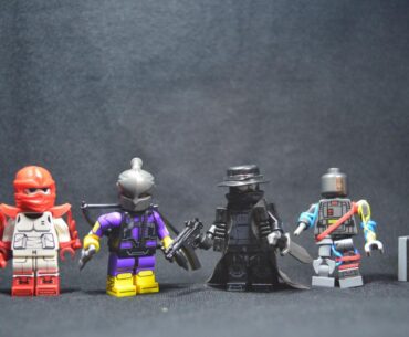 Lego Cyberpunk Bounty Hunters