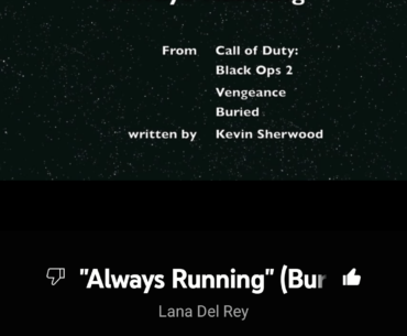 Why does it say Lana Del Rey?