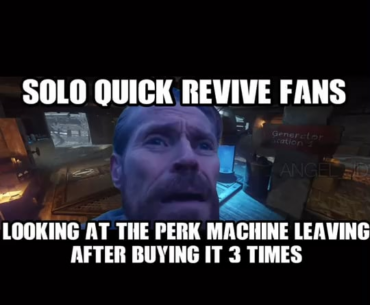 Saw a meme video about different maps fans, so I had to make one about different perks fans