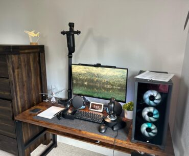I removed my second monitor because I don’t use it at all, rate the new setup (NOT FINISHED)