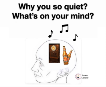No thoughts. Head empty, except for Double Tap jingle 🎶