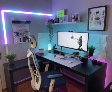 New desk shelf.