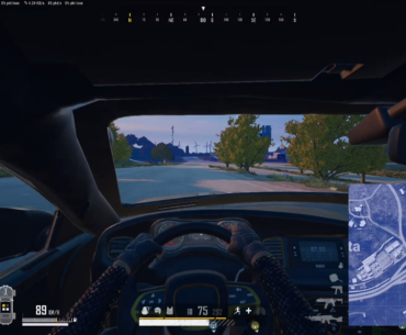 When you’re the driver but also carrying an m249