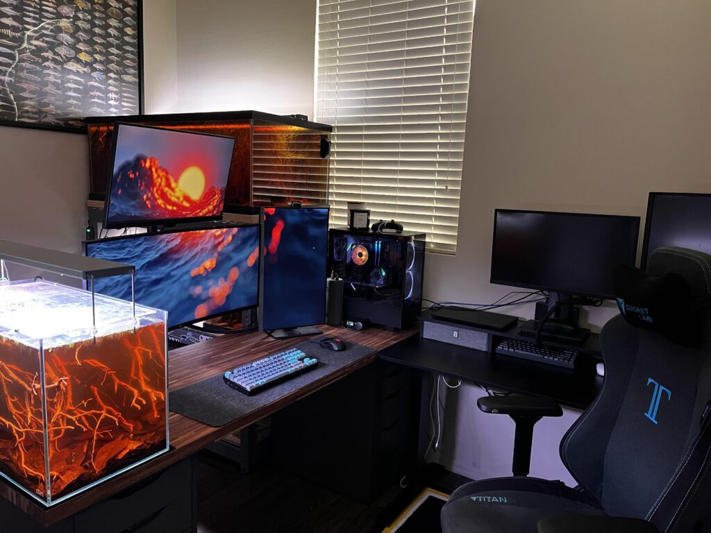 Finally feeling good at the new place to post the new setup