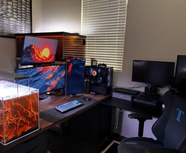 Finally feeling good at the new place to post the new setup