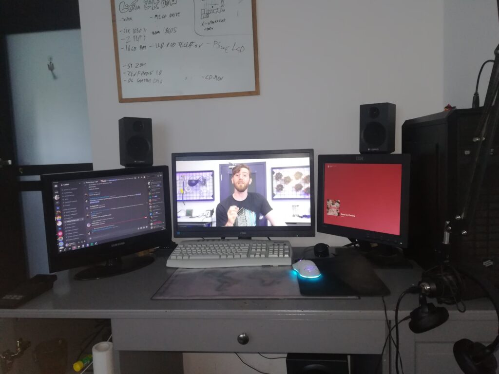 Added speakers stands