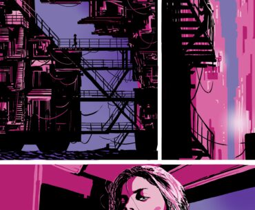 An idea for a Cyberpunk comic. I hope you like it!