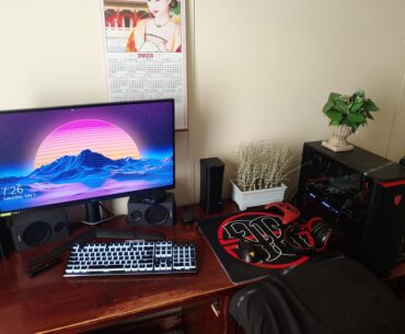 My setup.