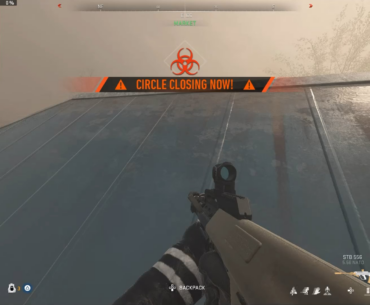 Man this one was close! I almost threw with the parachute