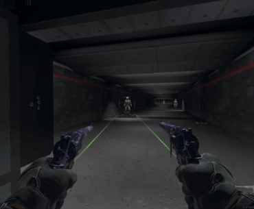 Is this a firing range glitch or does it also work like this in game? Akimbo range substantially lower than a single pistol