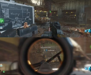 Hellhound jumpscare (top screen)