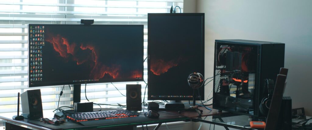 Post-graduation creative work and gaming station at the parents’ house 🥴