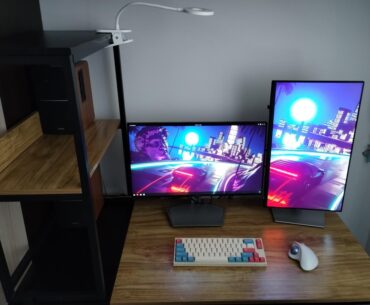 I hate clutter and cables on the desk + My PC is actually a little bit of a sleeper. (Build details on description)