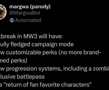 Confirmed stuff for MWIII zombies