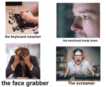 Saw this in another sub, tbh I’m more of a stare into the abyss while shaking my head in defeat type of guy 🤣