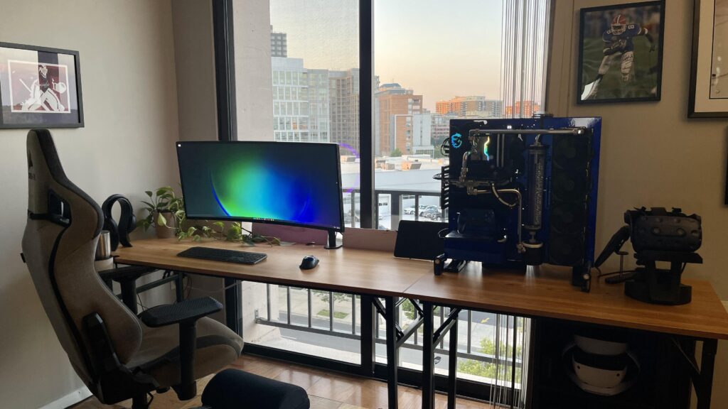 Just moved, new battlestation