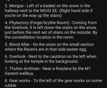 Frozen dawn text files