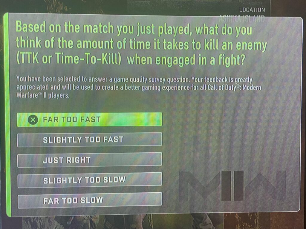 Anyone else get this survey?
