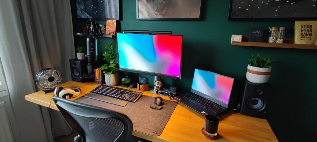 My study/gaming station