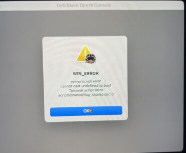 Error loading AAE on Mac