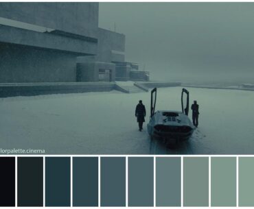 Blade Runner 2049 colour pallet