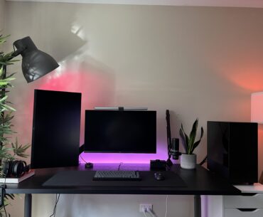 Followed some of your advice! Planning to add a monitor shelf and a KAWS figure too!