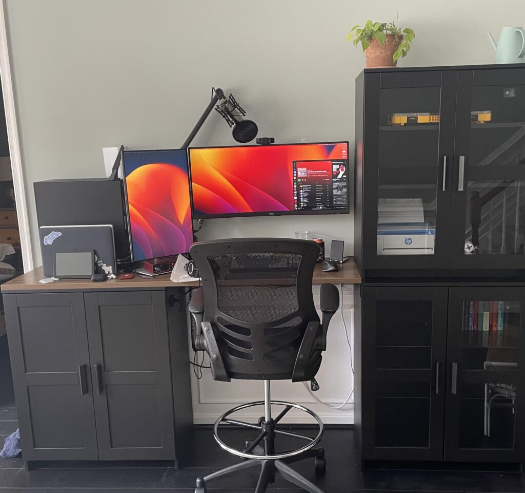 New Basement setup with baby #2 on the way.