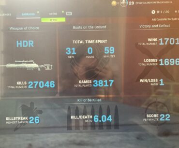 Think I’ve played this game too much…