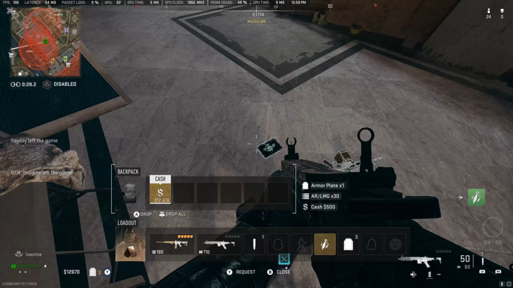Now normally I would 100% have lost this engagement. This guy was pushing fast, but I had an ace up my sleeve...